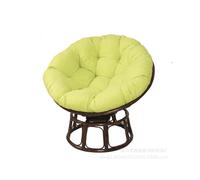 (light green, 70*70cm) Hammock mattress bird's nest cushion round thick radar chair single cradle hanging basket cushion hanging chair