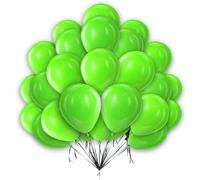 Light-Green Balloons Small 5 Inch Balloons Plain Round Ballons for Safari Wild One Birthday Decoration Easter Decorations Wedding Party Engagement Decoration Pack of 100