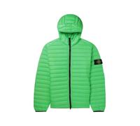 Light Green Hooded Down Jacket- male- Stone Island- Down Jackets- Green- L- Jackets L