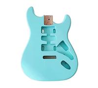 Light Green Poplar Electric Guitar Body Guitar Barrel Guitar Parts For Electric Guitar Guitar body replacement
