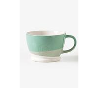 Light Green Recycled Mug with Handle Kew Gardens Green One Size