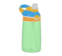 Light Green Solid Color Pure Plain Kids Water Bottle with Handle Lightweight Travel Cup for Sport Gym Outdoor Travel School termo para agua Fria