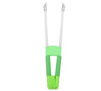 Light Green Trash Grabber Picker with Ergonomic Handle, Iron | Non-slip Grip Jaws, Lightweight Design, for Kitchen Cleanup, Park Litter, Plastic Bottles and Butts