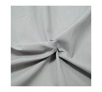 Light Grey - 1 Metre - Plain Coloured Polycotton Fabric Material Poly-Cotton Dress Fabric 112cm Width Gray