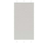 (light grey, 110 x 200 cm) vidaXL Pleated Blind Petrol Fabric Polyester