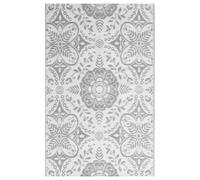 (light grey, 140 x 200 cm) vidaXL Outdoor Carpet Garden Rug Carpet Patio Mat Area Rug Balcony Blanket PP