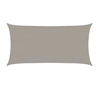 (light grey, 2 x 3.5 m) vidaXL Sunshade Sail Canopy Screen Balcony Awning Canopy HDPE Rectangular