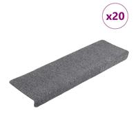 Stair Mats Carpet Stair Treads Decor Stair Step Protector Needle Punch vidaXL