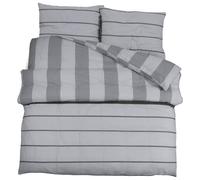 (light grey, 200 x 200 cm + 50 x 75 cm/ 2 pcs) vidaXL 1/2x Duvet Cover Set Cotton Duvet Slipcover Sheet Multi Colours/Sizes