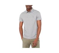 (Light Grey, 2XL) Tommy Hilfiger Mens Polo Shirts 1985 Cotton T-Shirt