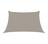 vidaXL Sunshade Sail 160 g/m² Trapezium Light Grey 3/4x2 m HDPE