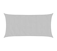 (light grey, 4 x 7 m) vidaXL Sunshade Sail Oxford Fabric Rectangular Patio Shade Sunscreen Canopy