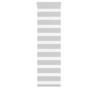 vidaXL Zebra Blind Light Grey 40x100 cm Fabric Width 35.9 cm Polyester, zebra roller blind, dual roller blind, zebra blind for window