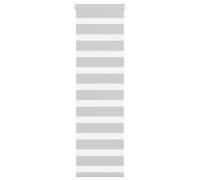 (light grey, 45 x 150 cm) vidaXL Zebra Blind Dark Grey 45x230 cm Fabric Width 40.9 cm Polyester