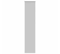 vidaXL Roller Blind Blackout Light Grey 45x210 cm Fabric Width 40.7 cm Polyester