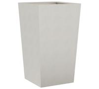 (light grey, 45 x 45 x 75 cm/ 1 pcs) vidaXL Garden Planters Outdoor Flower Pot Patio Raised Bed Planter Box Steel