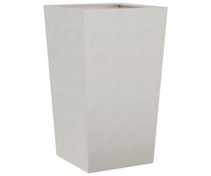 (light grey, 45 x 45 x 75 cm/ 1 pcs) vidaXL Garden Planters Outdoor Flower Pot Patio Raised Bed Planter Box Steel