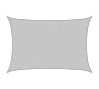 (light grey, 5 x 6 m) vidaXL Sunshade Sail Oxford Fabric Rectangular Patio Shade Sunscreen Canopy