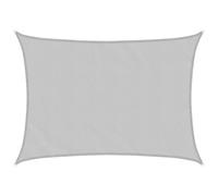 (light grey, 5 x 7 m) vidaXL Sunshade Sail Oxford Fabric Rectangular Patio Shade Sunscreen Canopy