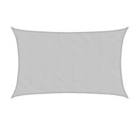 (light grey, 5 x 8 m) vidaXL Sunshade Sail Oxford Fabric Rectangular Patio Shade Sunscreen Canopy