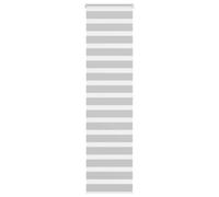 (light grey, 60 x 200 cm) vidaXL Zebra Blind Dark Grey 60x230 cm Fabric Width 55.9 cm Polyester