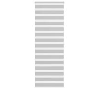 vidaXL Zebra Blind Light Grey 70x200 cm Fabric Width 65.9 cm Polyester, Grey