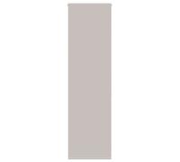 vidaxl shower roller blind 80x240 cm - light grey peva blind for bathroom with space-saving design, water-resistant and child-safe features