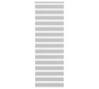 (light grey, 85 x 200 cm) vidaXL Zebra Blind Fabric Polyester
