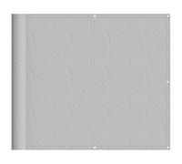 (light grey, 90 x 600 cm) vidaXL Balcony Screen Outdoor Privacy Screen Fence Patio Screen Oxford Fabric