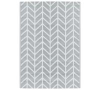 (light grey and white, 140 x 200 cm) vidaXL Outdoor Carpet Garden Rug Carpet Patio Mat Area Rug Balcony Blanket PP