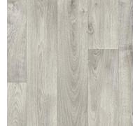 Light Grey Anti-Slip Wood Effect Vinyl Flooring For LivingRoom, Hallways, Kitchen, 2.8mm Vinyl Sheet-2m(6'6") X 2m(6'6")-4m²