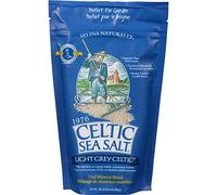 Light Grey Celtic Sea Salt - 454g Resealable Bag - Additive-Free, Delicious Sea Salt, Perfect for Cooking, Baking and More - Gluten-Free, Non-GMO Verified, Kosher and Paleo-Friendly