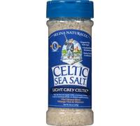 Light Grey Celtic Sea Salt Shaker - Easy to Use, Large Refillable, Reusable Shaker