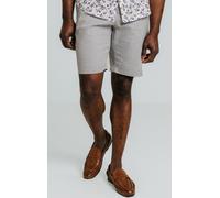 Light Grey Linen Casual Shorts Dobell Light Grey XL