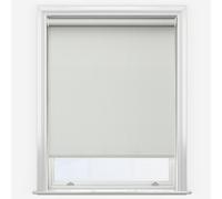 Light Grey Motorised Thermal Blackout Roller Blinds (160Cm Length) - 45Cm Motor Kit