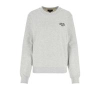Light Grey Stretch Cotton Sweatshirt - female - A.P.C. - Sweatshirts - Gray - XS - Sweatshirts & Hoodies XS