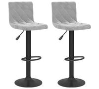 Bar Stools Kitchen Bar Chair Counter Stool Pub Bistrol Chair Velvet vidaXL