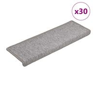 (light grey) vidaXL Carpet Stair Treads Stair Mat Stair Step Protector Rugs Decoration