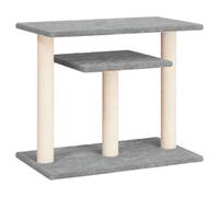 (light grey) vidaXL Cat Scratching Posts with Platforms Cat Tree Pet Cat Climbing Tower