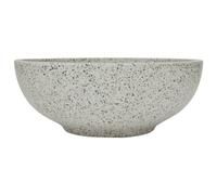 (light grey) vidaXL Countertop Basin Bathroom Sink Wash Basin Vessel Sink Round Ceramic
