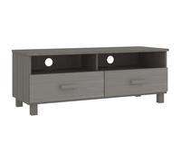 (light grey) vidaXL TV Cabinet Solid Wood Pine Wooden TV Stand Unit Furniture Multi Colours