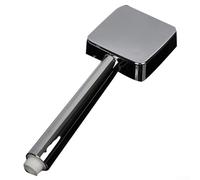 Light Hand Held Shower Head with Color Changing Sensor - LED Illuminated Spray for Bathroom, Water-Powered Indicator, Chrome Finish, 2.5" Connection