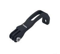 Light Holder Bracket for Sport Cameras Designed with Aluminum Alloy, Fits For and Folding Bicycles as well as Road Bikes (黑色)
