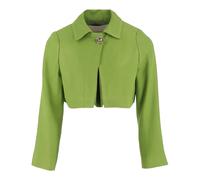 Light Jacket - female - Elisabetta Franchi - Light Jackets - Green - 8 Y - Kids 8 Y