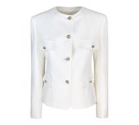 Light Jacket in Tessuto Fabric - female - Max Mara Studio - Light Jackets - White - L - Jackets L