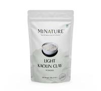 Light Kaolin Clay Powder by mi nature| Natural Herbal Skin Care |Facial Cleansing mask, Detoxifying | Use to make Masks, Creams, Scrubs, Bath Bombs, Body Wash and Soaps | 100g (3.5Oz)