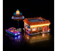 Light Kit Compatible with Lego 10352 The Simpsons: Krusty Burger (No Model), Decoration Lighting Set Compatible with Lego The Simpsons: Krusty Burger Creative Toys