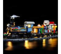 Light Kit Compatible with Lego 10361 Holiday Express Train (No Model), Decoration Lighting Set Compatible with Lego Holiday Express Train Creative Toys