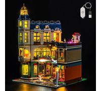 Light Kit Compatible with Lego 11371 Shopping Street (No Model), Decoration Lighting Set Compatible with Lego Shopping Street Building Blocks Model