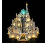 Light Kit Compatible with Lego 11377 Minas Tirith (No Model), Decoration Lighting Set Compatible with Lego Minas Tirith Blocks Model